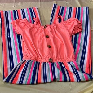 Striped Pink Kids jumper